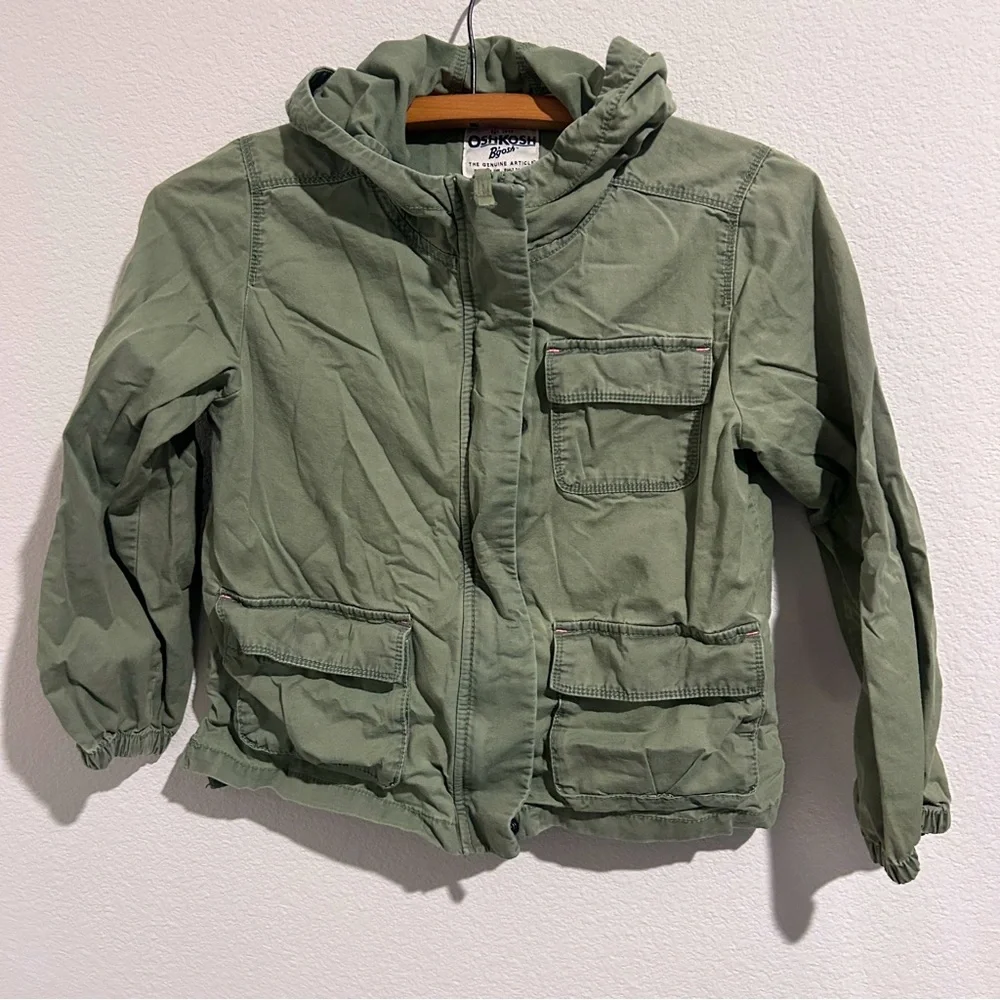 Osh Kosh Military Style Jacket Girls 10